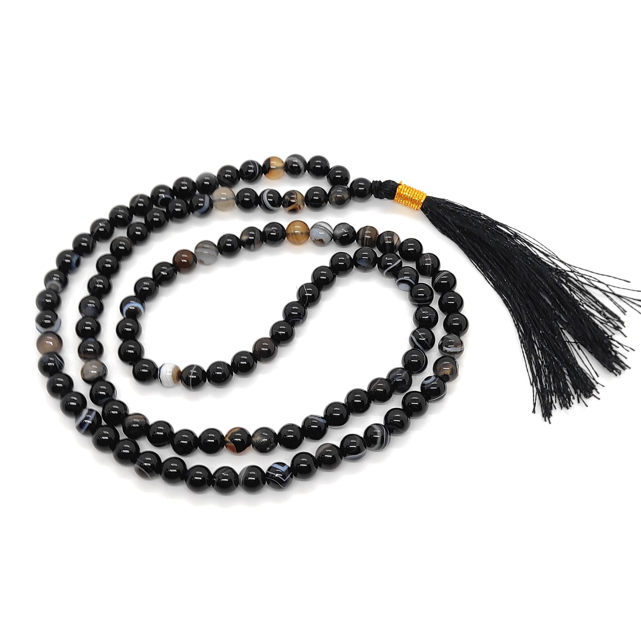 Sulemani Hakik Natural With Certified Japa Mala 108 +1 Beads
